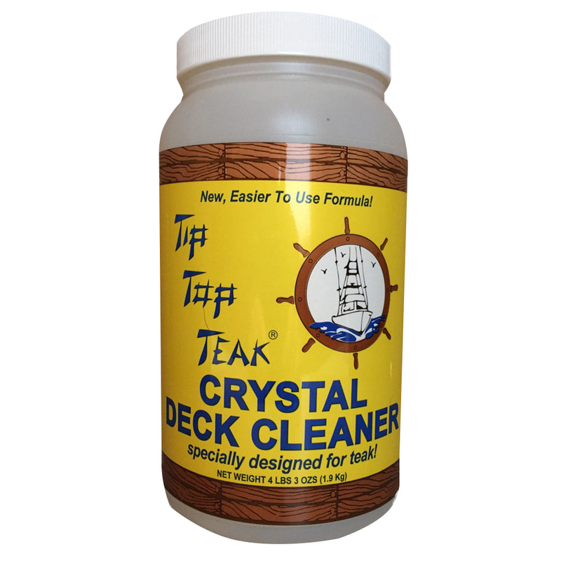 Tip Top Teak Crystal Deck Cleaner - Half Gallon (4lbs 3oz)