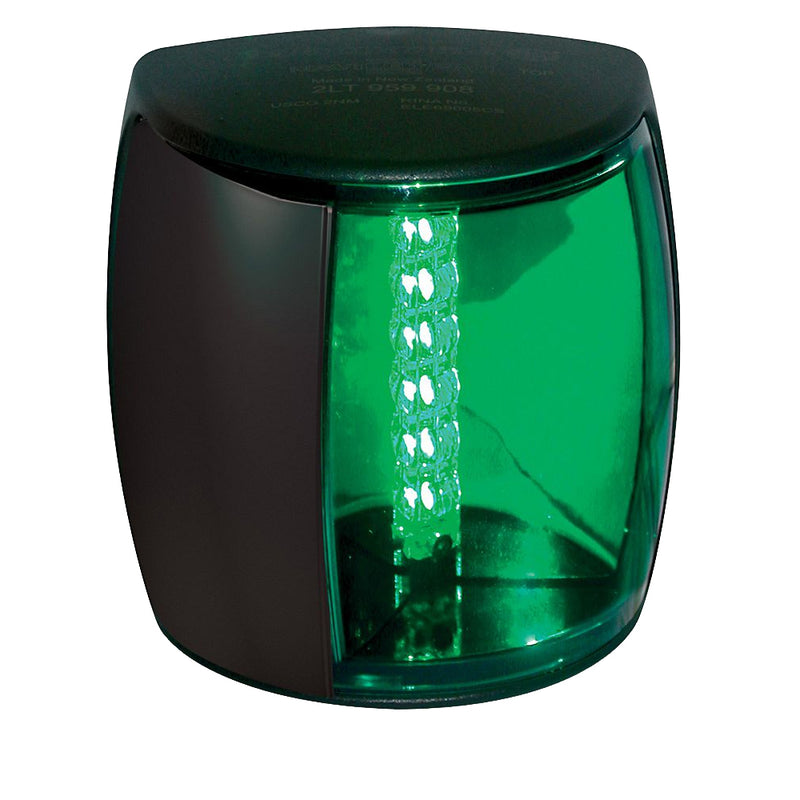 Hella Marine NaviLED PRO Starboard Navigation Lamp - 3nm - Green Lens-Black Housing