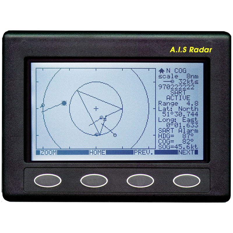 Clipper AIS Plotter-Radar - Requires GPS Input & VHF Antenna