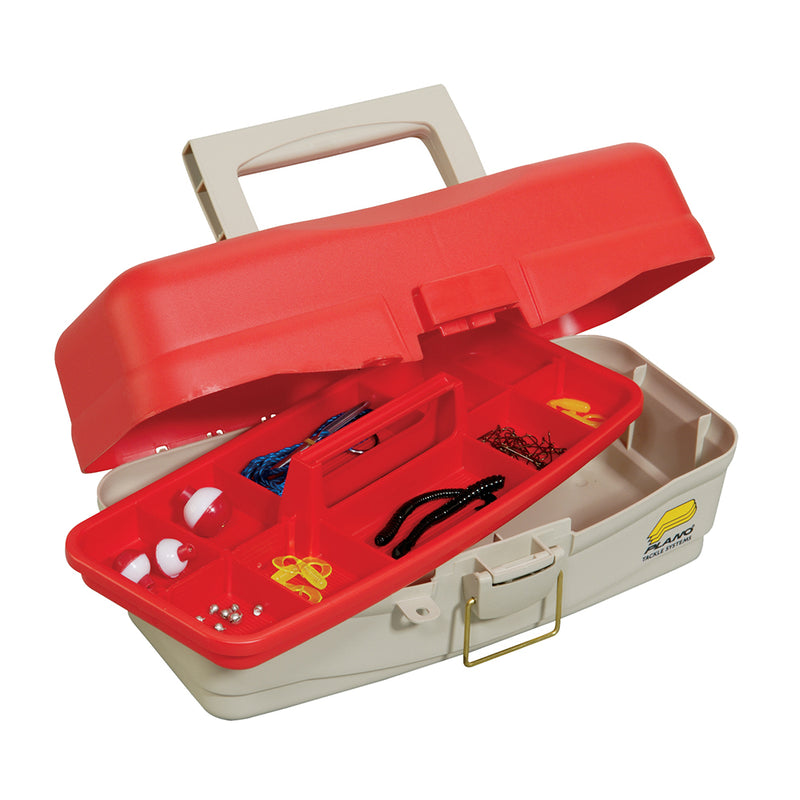 Plano Take Me Fishing™ Tackle Kit Box - Red-Beige