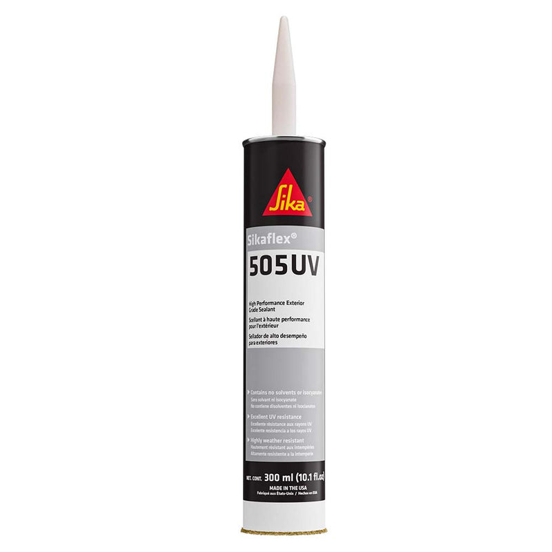 Sika Sikaflex® 505UV High Performance Exterior Grade Sealant - 10.3oz(300ml) Cartridge - White