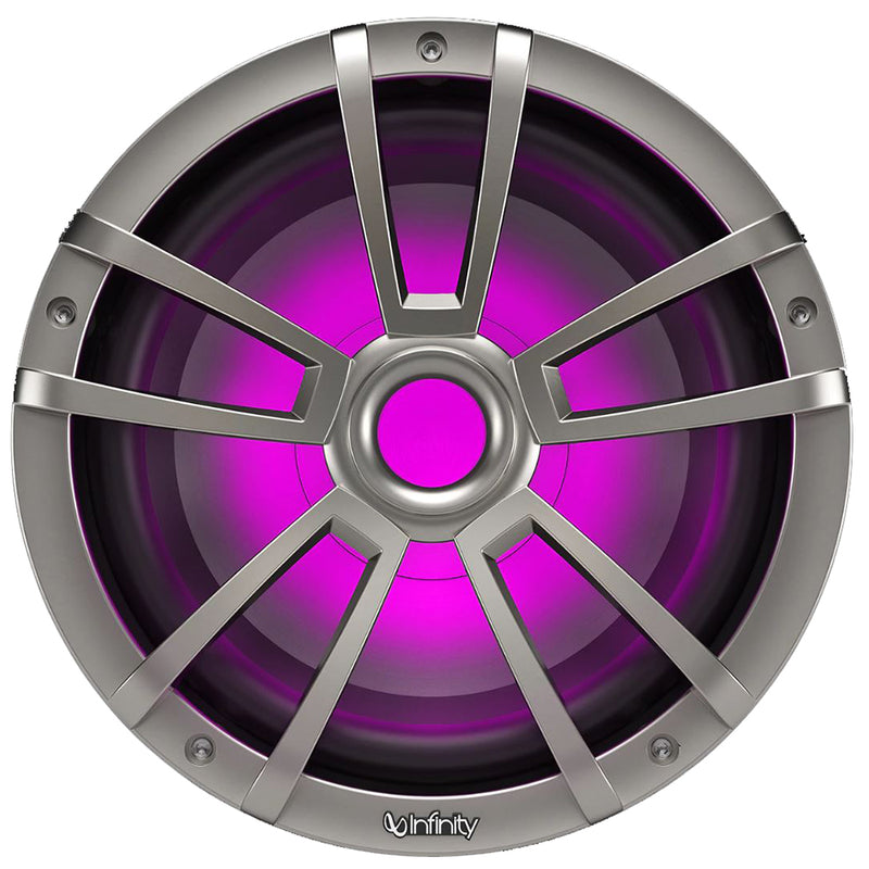 Infinity 10" Marine RGB Reference Series Subwoofer - Titanium-Gunmetal