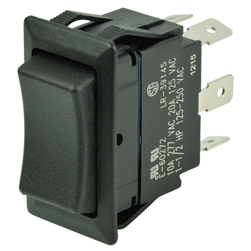 BEP DPDT Rocker Switch - 12V-24V - (ON)-OFF-(ON)