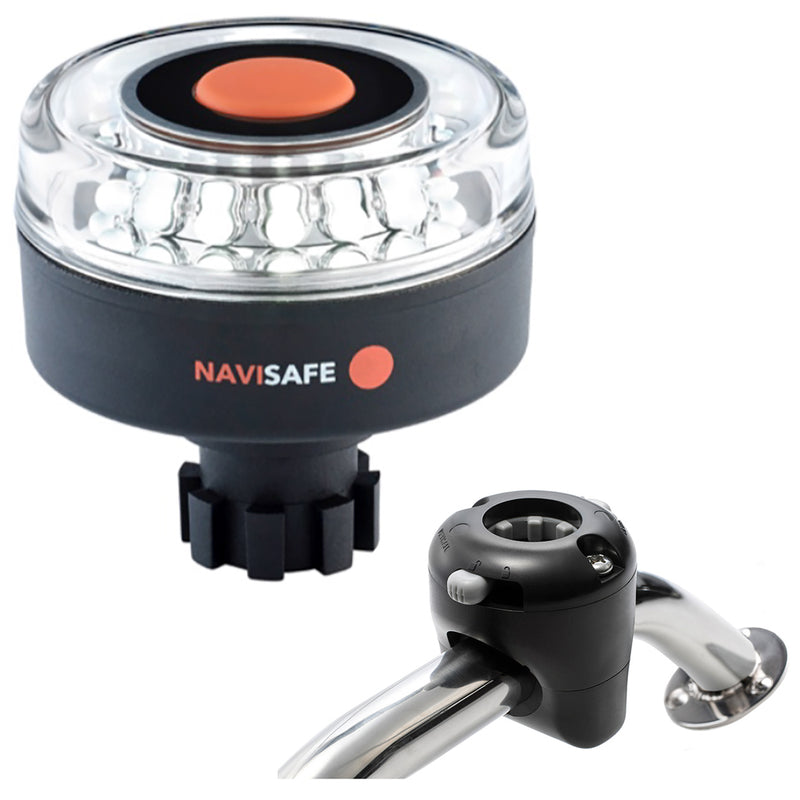 Navisafe Navilight 360° 2NM w-Navibolt Base & Rail Mount - Black