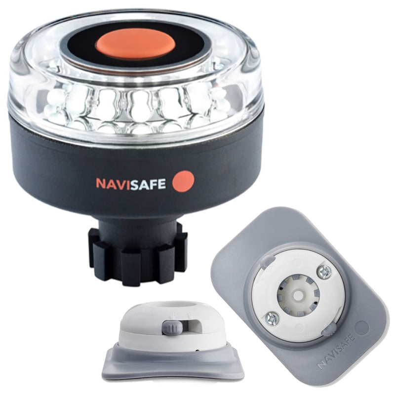 Navisafe Navilight 360° 2NM w-Navibolt Base & RIB Mount - White