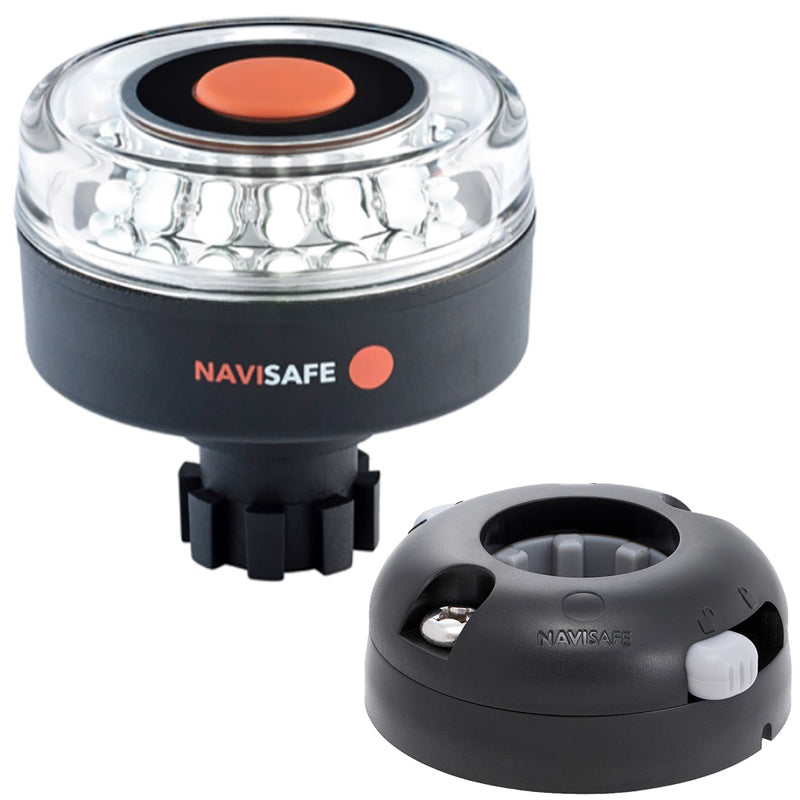 Navisafe Navilight 360° 2NM w-Navibolt Base & Horizontal Mount - Black