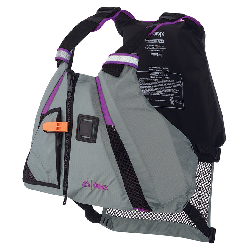 Onyx MoveVent Dynamic Paddle Sports Vest - Purple-Grey - XS-SM