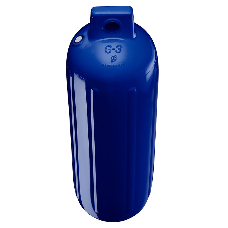 Polyform G-3 Twin Eye Fender 5.5" x 19" - Cobalt Blue w-Adapter