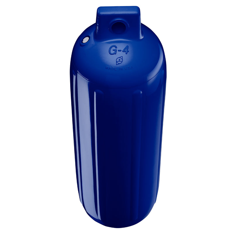 Polyform G-4 Twin Eye Fender 6.5" x 22" - Cobalt Blue w-Adapter