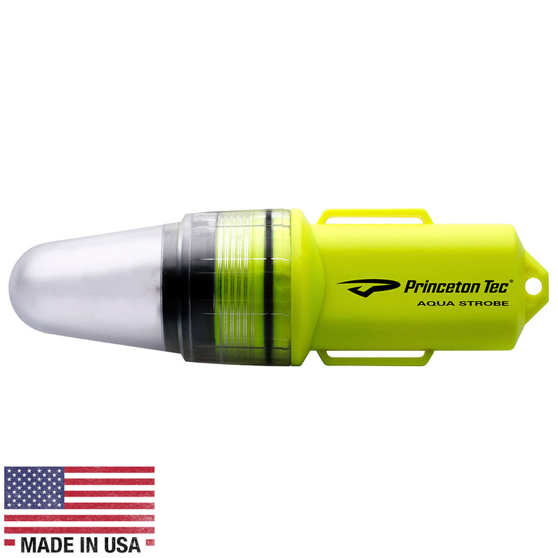 Princeton Tec Aqua Strobe LED - Neon Yellow