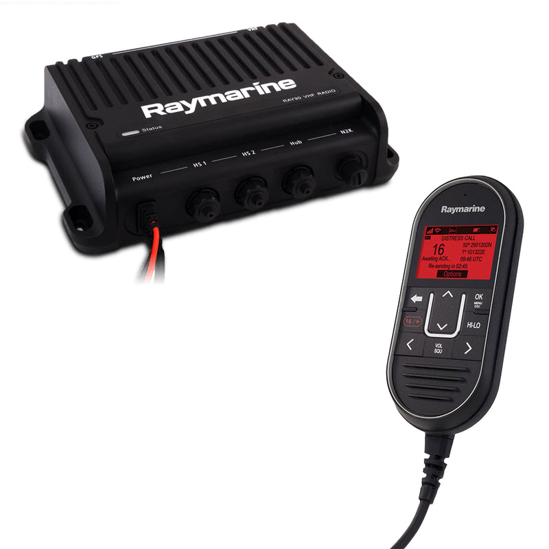 Raymarine Ray91 Modular Dual-Station VHF Black Box Radio System w-AIS