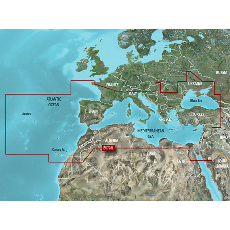 Garmin BlueChart® g3 Vision® HD - VEU723L - France - microSD™-SD™