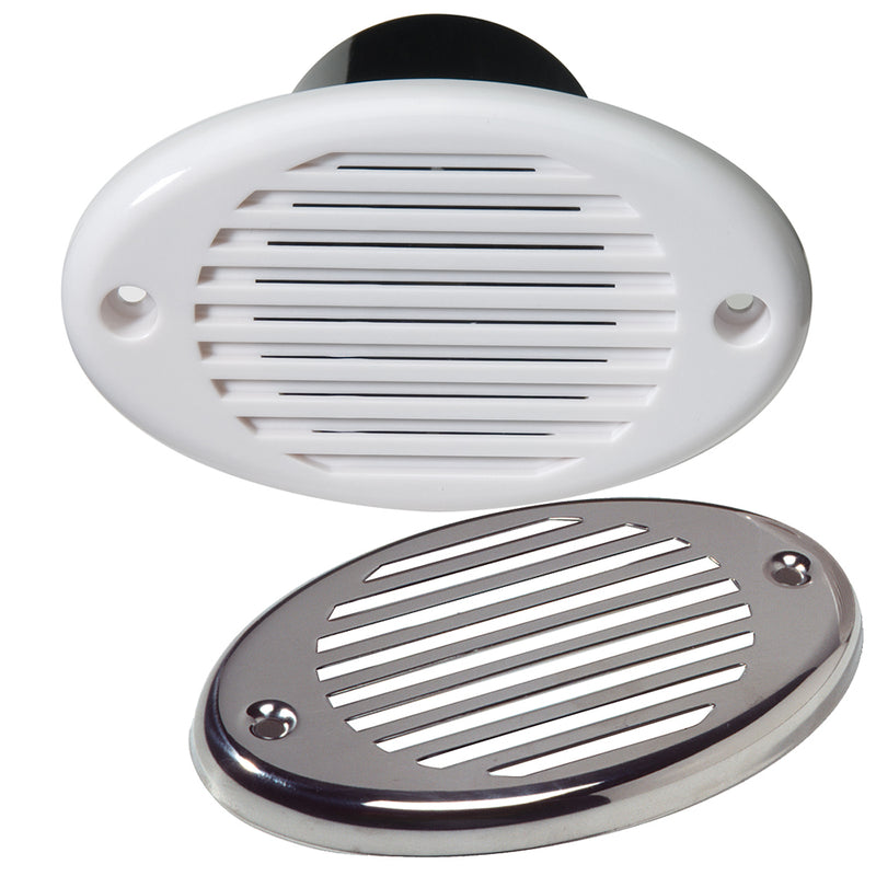 Innovative Lighting Marine Hidden Horn - White w-Stainless Steel Overlay