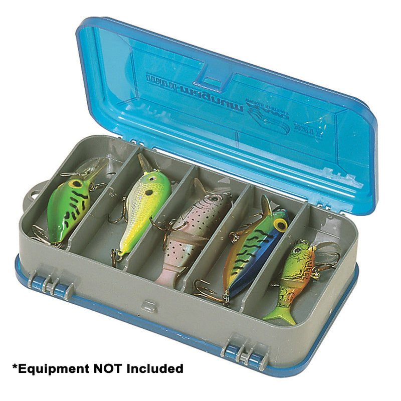 Plano Double-Sided Tackle Organizer Small - Silver-Blue