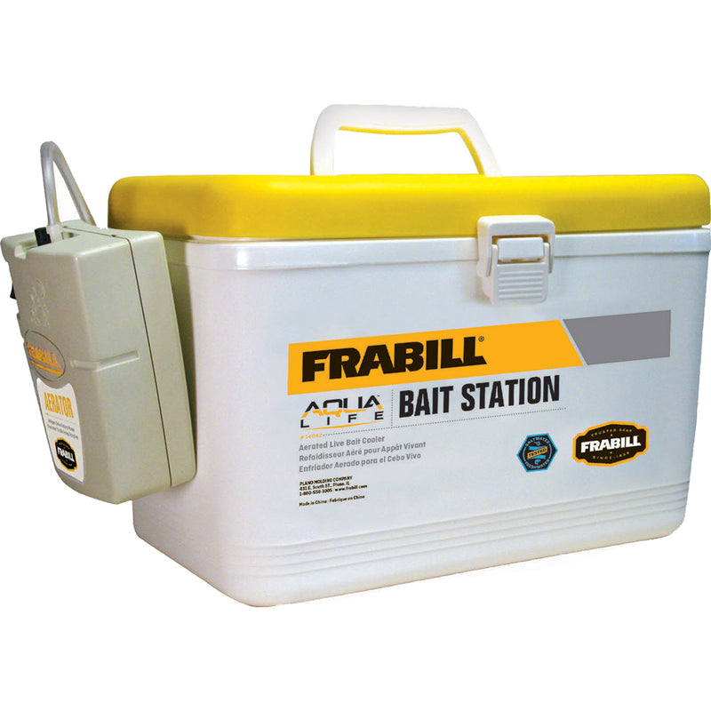 Frabill Bait Box w-Aerator - 8 Quart