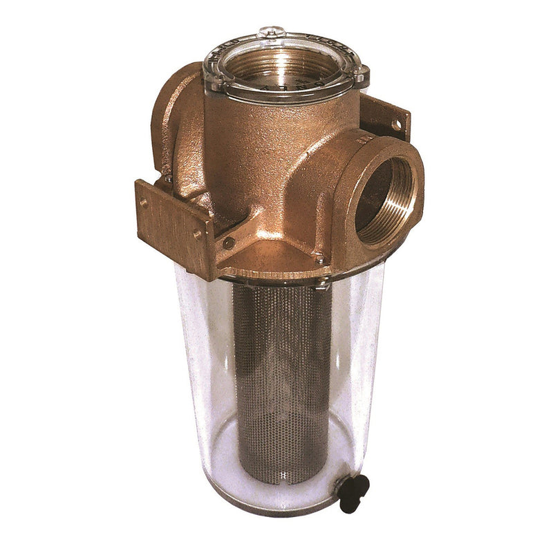 GROCO ARG-500 Series 1-2" Raw Water Strainer w-Stainless Steel Basket