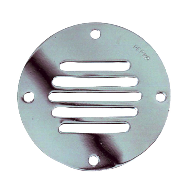 Perko Chrome Plated Brass Round Locker Ventilator - 3-1-4"