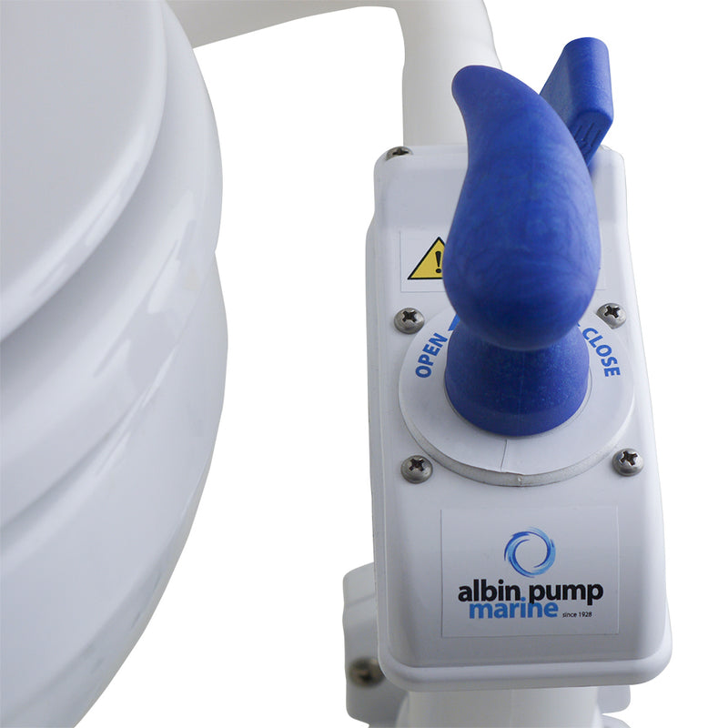 Albin Pump Marine Toilet Manual Comfort