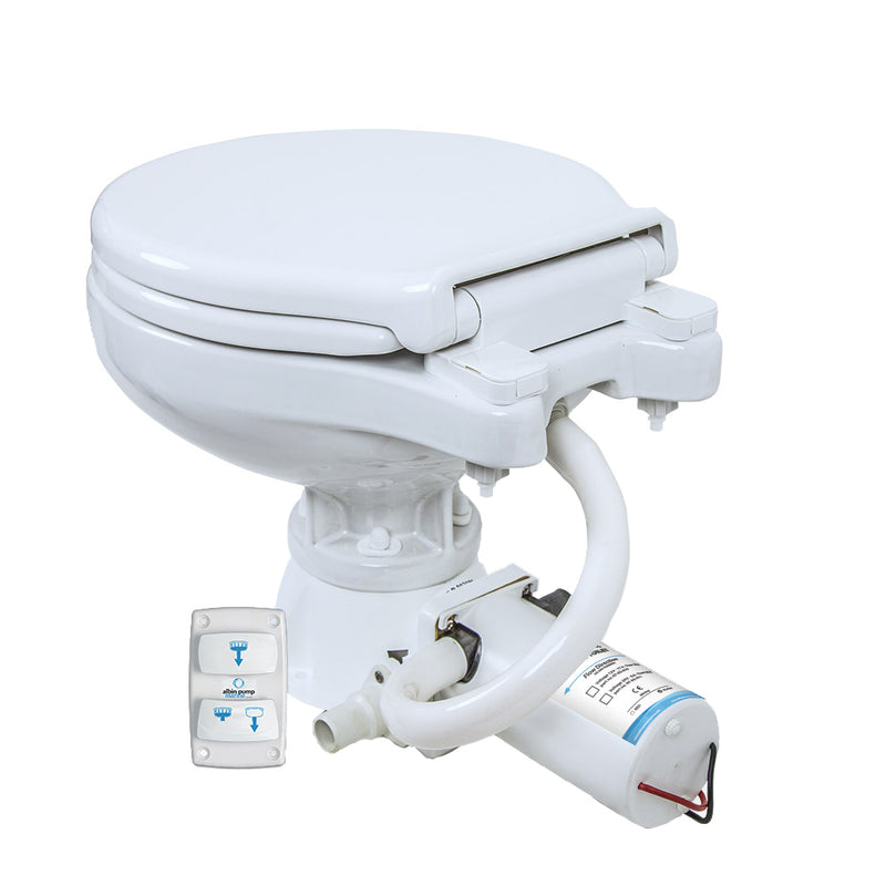 Albin Pump Marine Toilet Silent Electric Compact - 24V