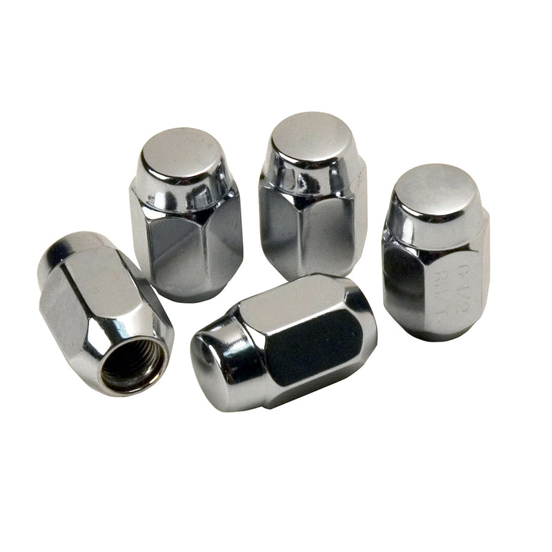 C.E. Smith Chrome Acorn Wheel Nuts - 1-2"-20