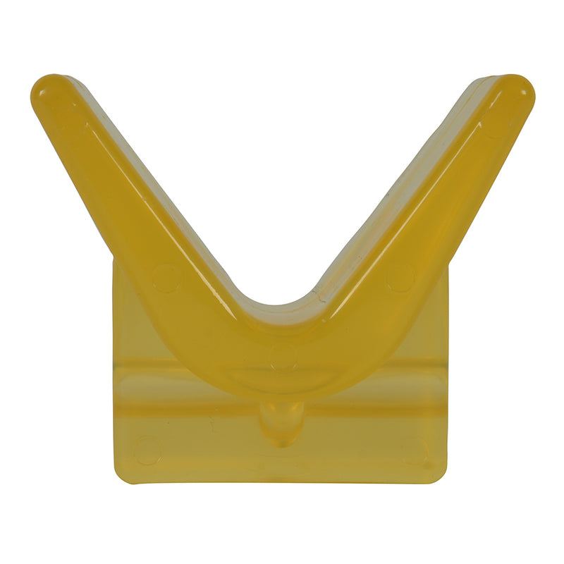 C.E. Smith Y-Stop 3" x 3" - 1-2" ID Yellow PVC