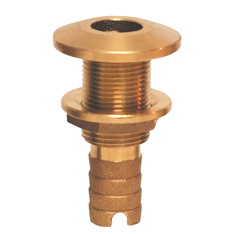 GROCO Bronze Hose Barb Thru-Hull Fitting - 1-1-8"