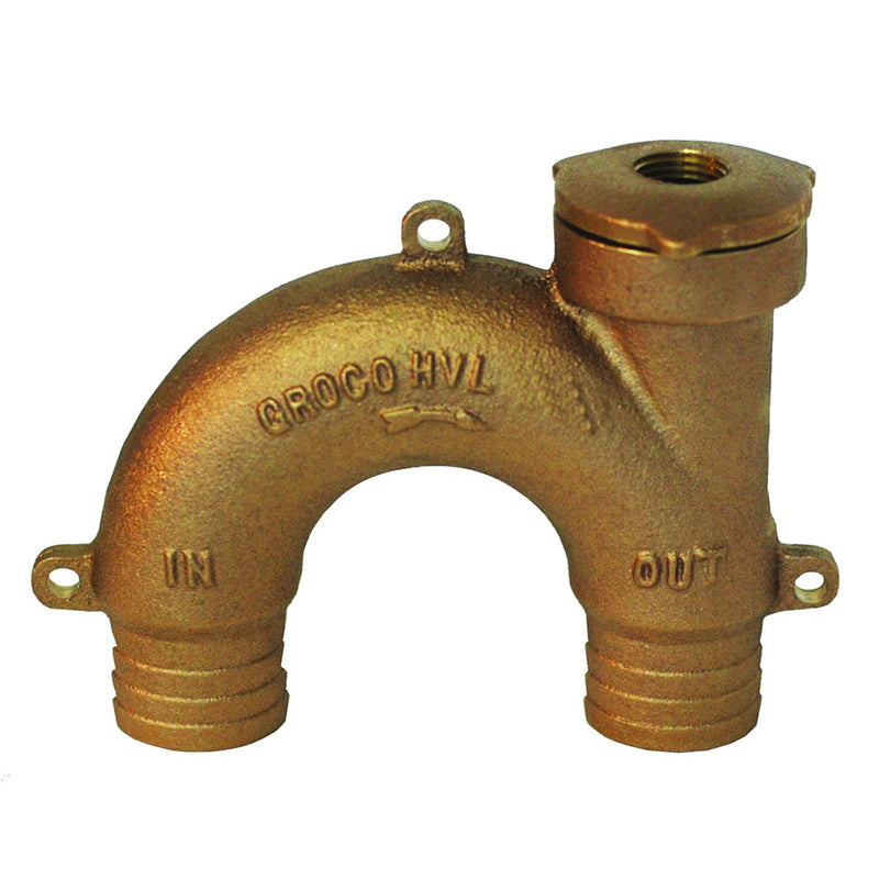 GROCO Bronze Vented Loop - 3-4" Hose