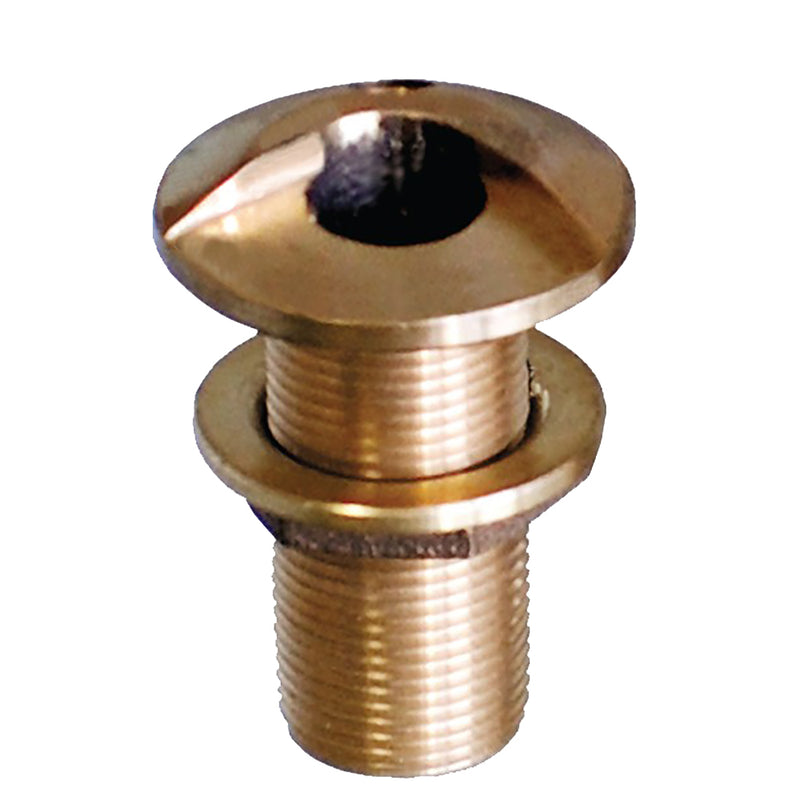 GROCO 1" Bronze High Speed Thru-Hull Fitting w-Nut