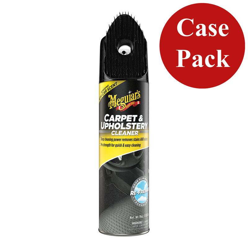 Meguiar's Carpet & Upholstery Cleaner - 19oz. *Case of 6*