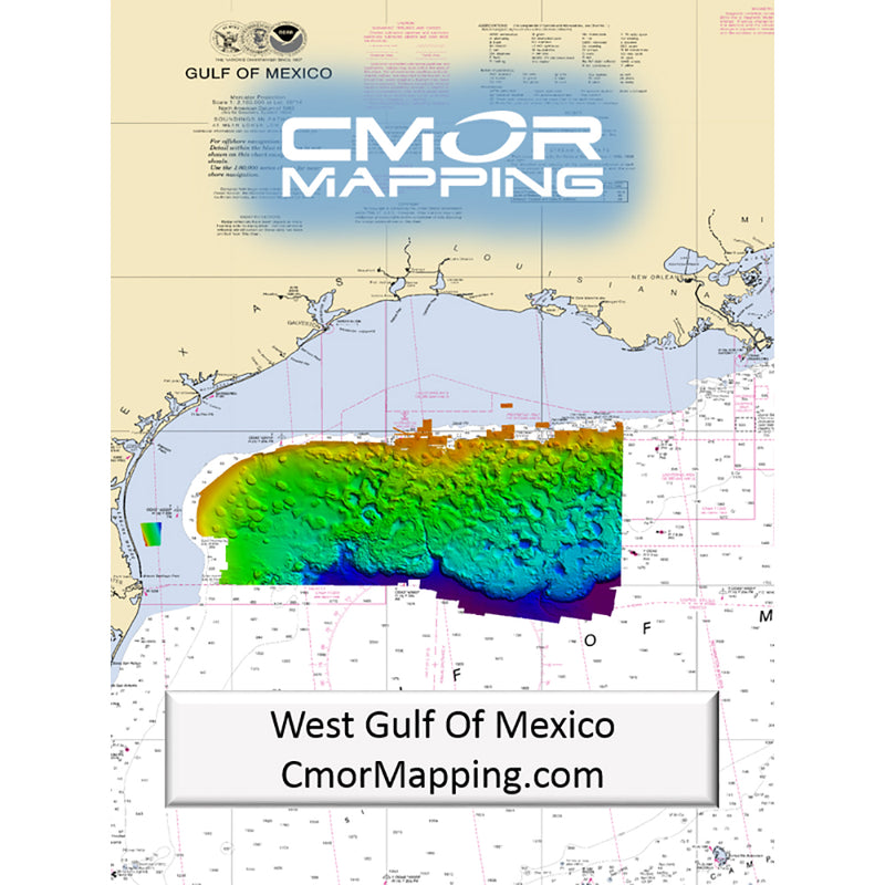 CMOR Mapping West Gulf of Mexico f-Raymarine