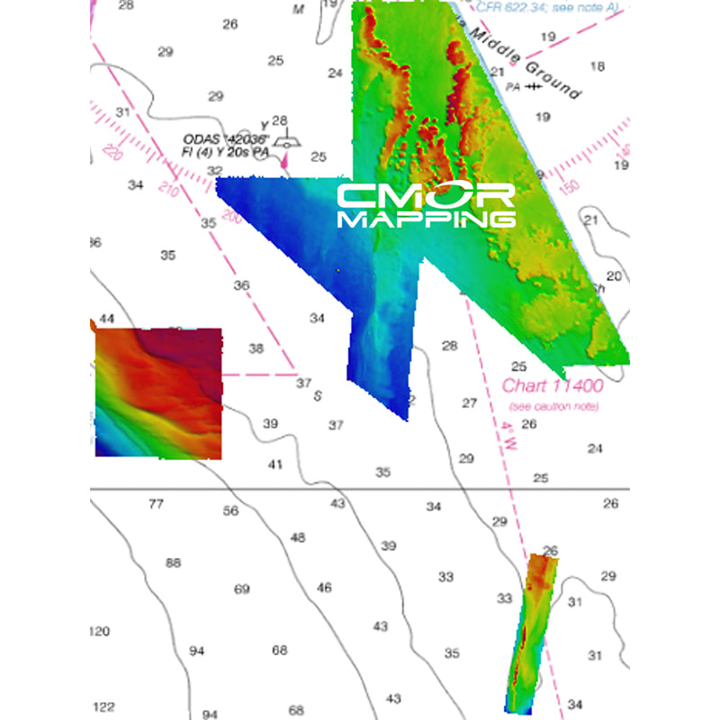 CMOR Mapping Florida Middle Grounds f-Raymarine