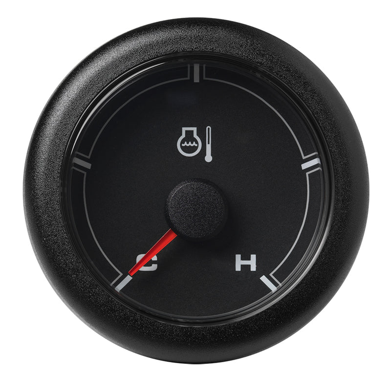 Veratron 52MM (2-1-16") OceanLink Coolant Temperature Gauge (250°F) - Black Dial & Bezel