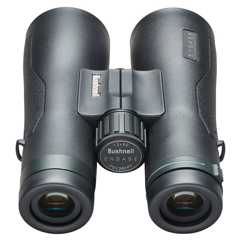 Bushnell 12x50mm Engage™ Binocular - Black Roof Prism ED-FMC-UWB