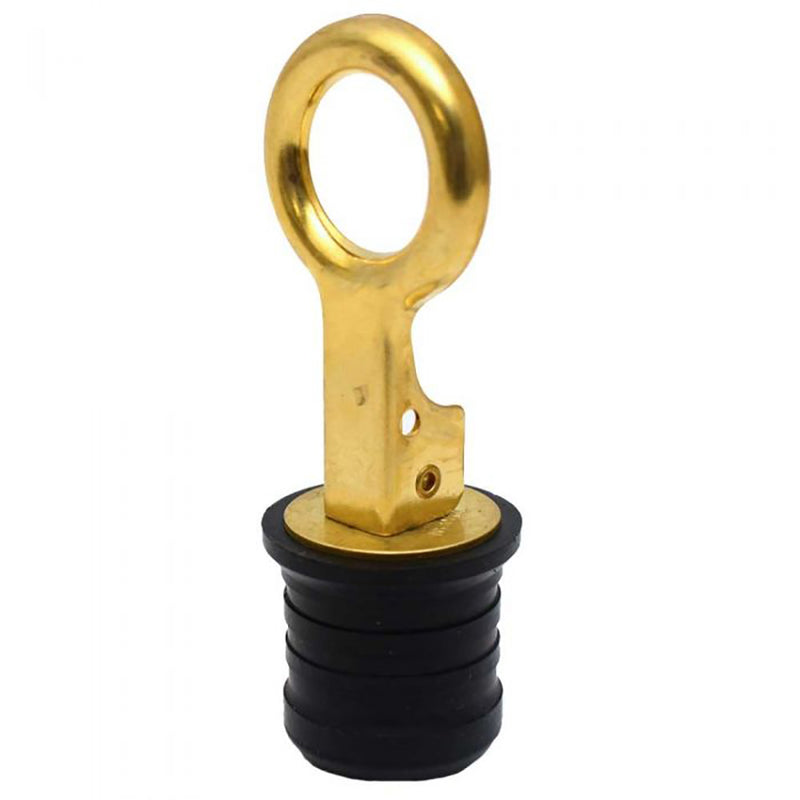 Sea-Dog Brass Snap Handle Drain Plug - 1-1-4"