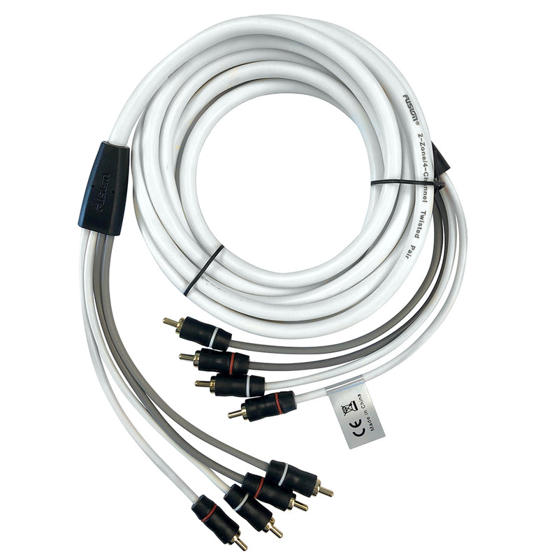 FUSION RCA Cable - 4 Channel - 6'