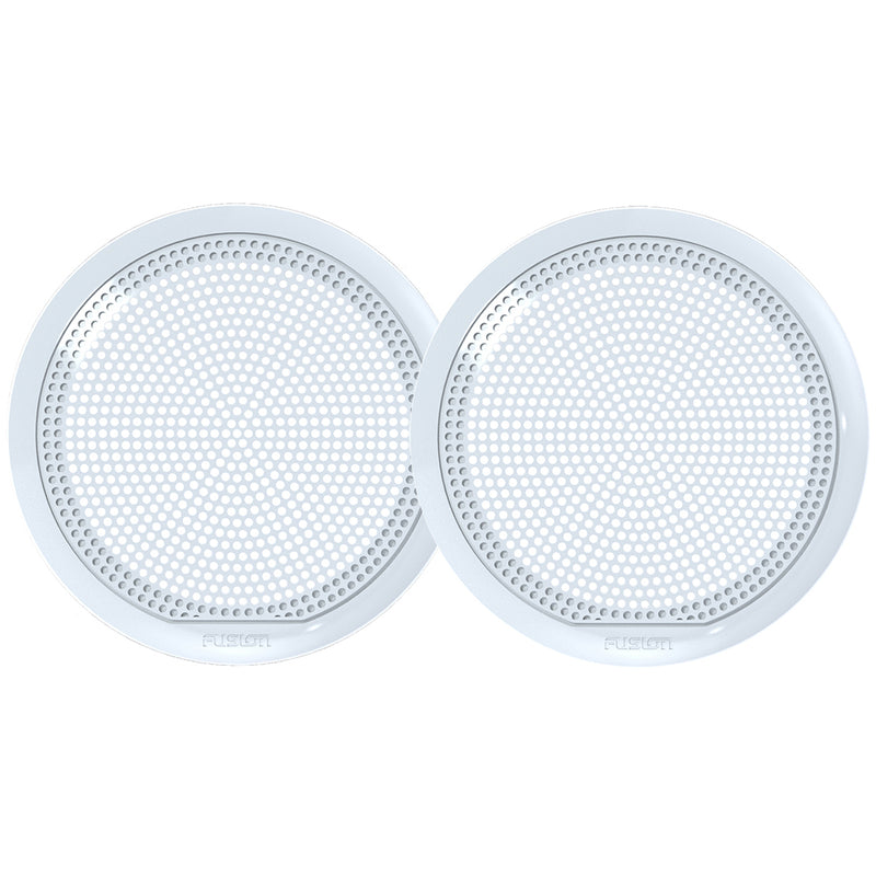 FUSION EL-X651W 6.5" Classic Grill Covers - White f- EL Series Speakers