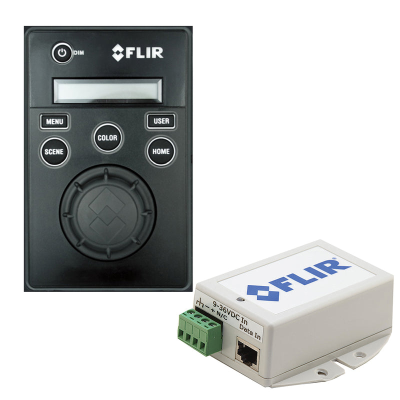 FLIR JCU-1 Joystick Control Unit & Poe Injector Kit