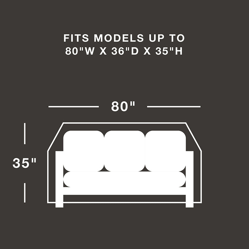 True Guard Patio Sofa 600 Denier Rip Stop Cover