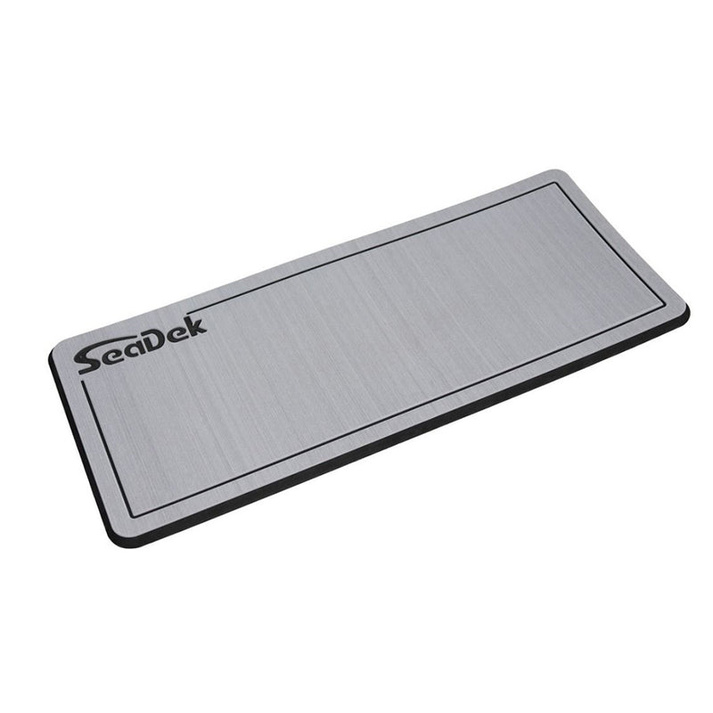 SeaDek Dual Density Helm Pad - 14" x 36" 20mm - Small - Storm Gray-Black w-Routed SD Logo