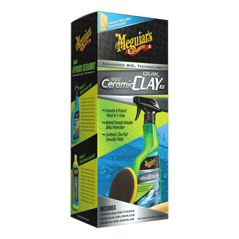 Meguiar's Hybrid Ceramic Quik Clay Kit