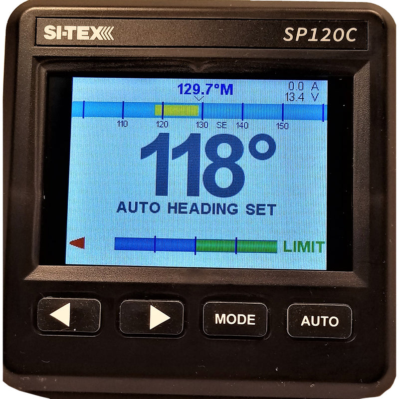 SI-TEX SP-120 Color System w-Rudder Feedback & 9CI Pump