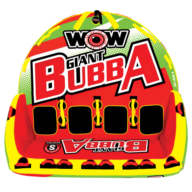 WOW Watersports Giant Bubba HI-VIS 4P Towable - 4 Person