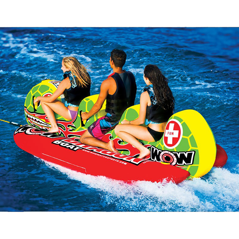 WOW Watersports Dragon Boat Towable - 3 Person