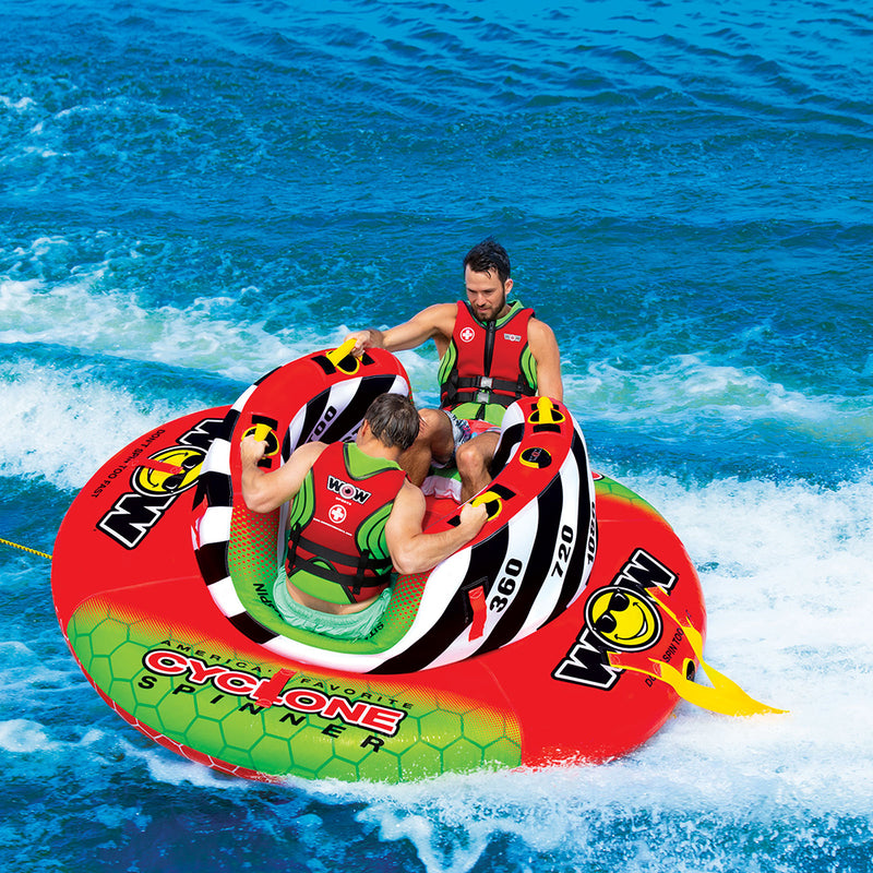 WOW Watersports Cyclone Spinner Towable - 2 Person