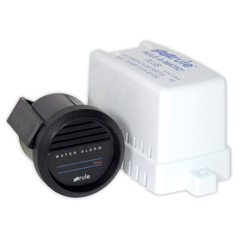 Rule High Water Bilge Alarm w-Switch & Gauge - 24V