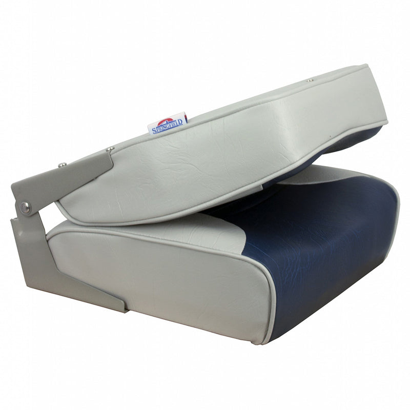 Springfield Economy Multi-Color Folding Seat - Grey-Blue