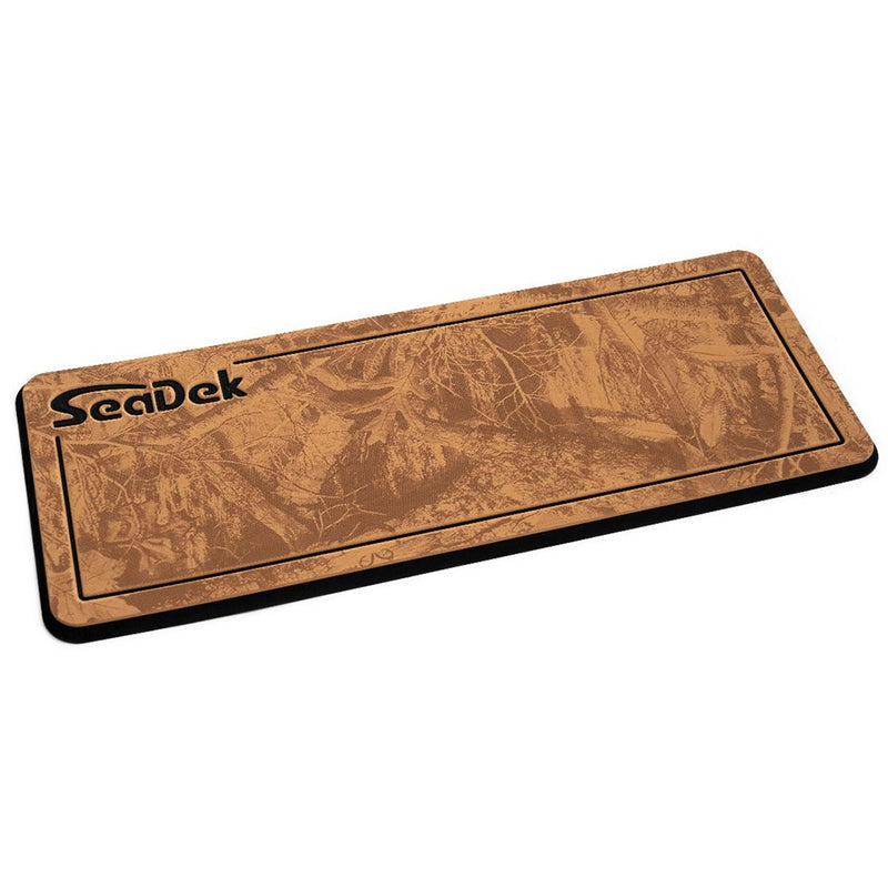 SeaDek 16" x 39"" 20mm Dual Density Large Helm Pad Mocha-Black Realtree Edge Pinline Smooth - 406.4mm x 990mm x 20mm