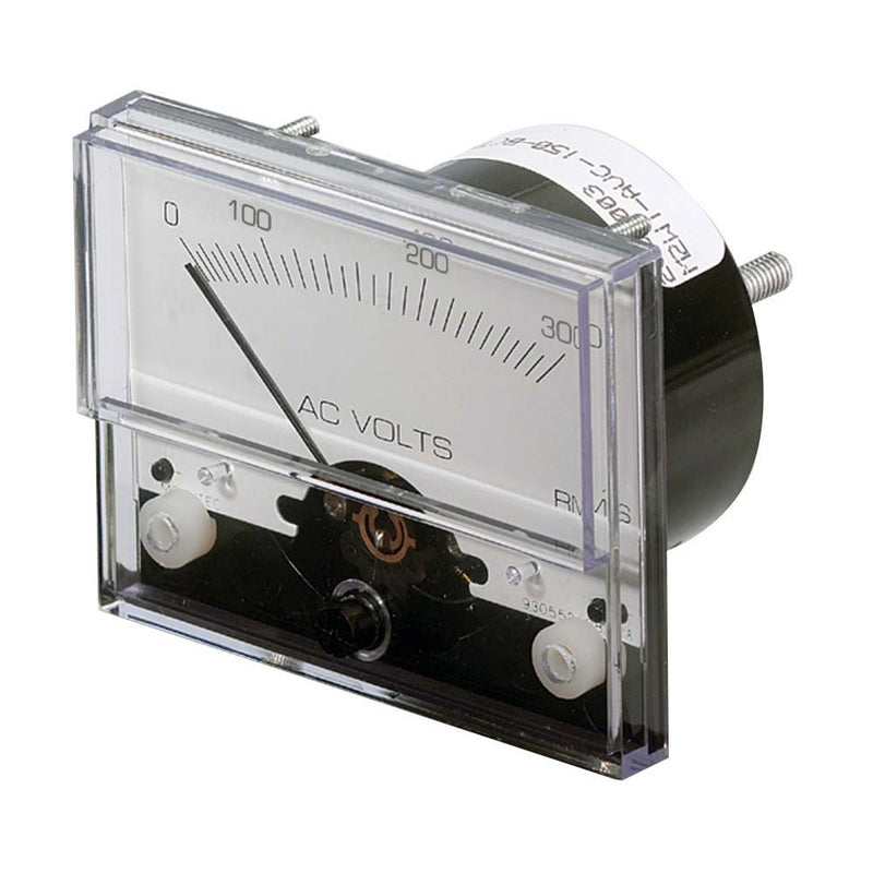 Paneltronics AC Voltmeter 1-1-2" 0-300 VAC Analog