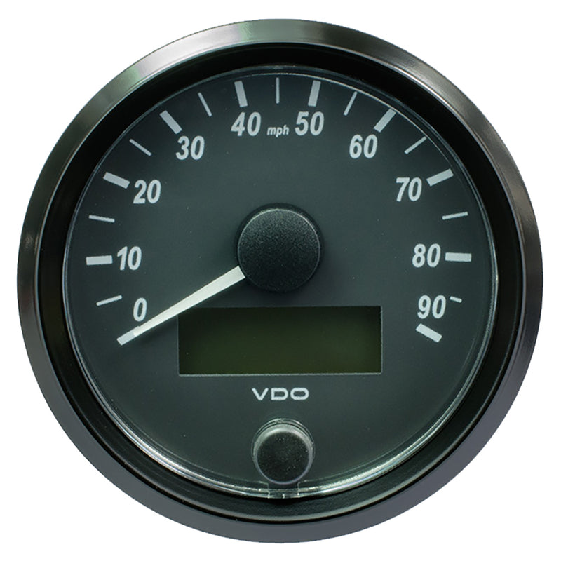 VDO SingleViu 80mm (3-1-8") Speedometer - 90MPH