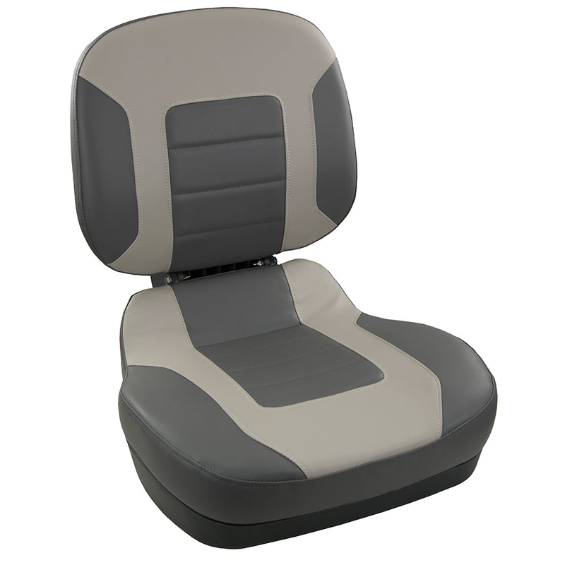 Springfield Fish Pro II Low Back Folding Seat - Charcoal-Grey